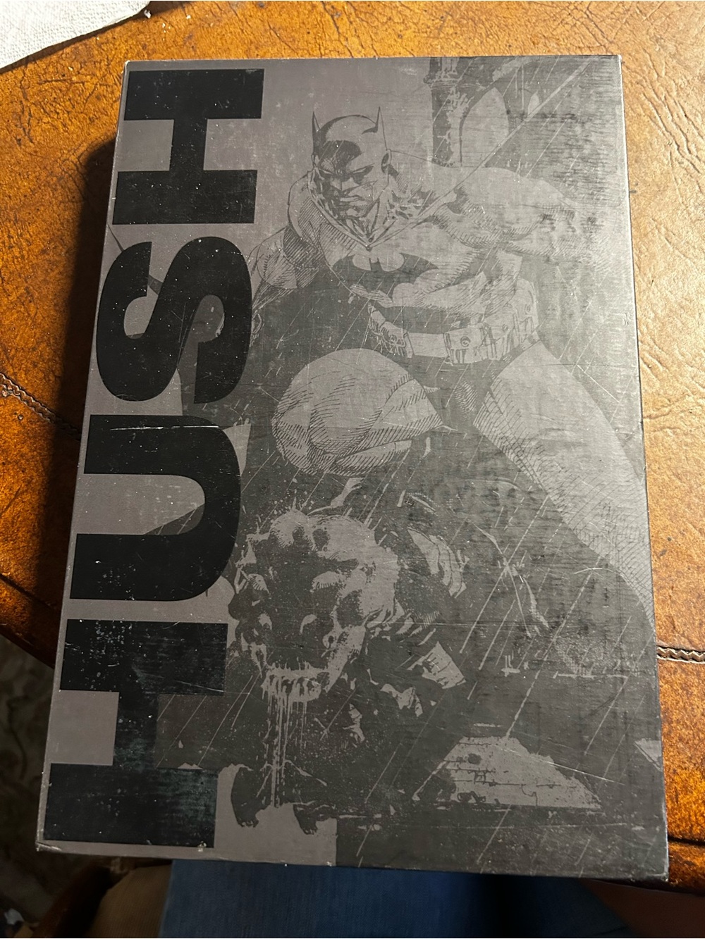 DC Comics Batman Hush Monochrome Art Poster - Black & Gray